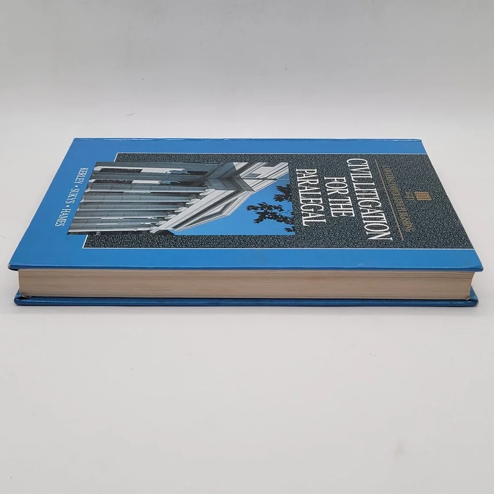 Kerley Civil Litigation for the Paralegal Hardcover‎ 1st Printing 1992 Excellent